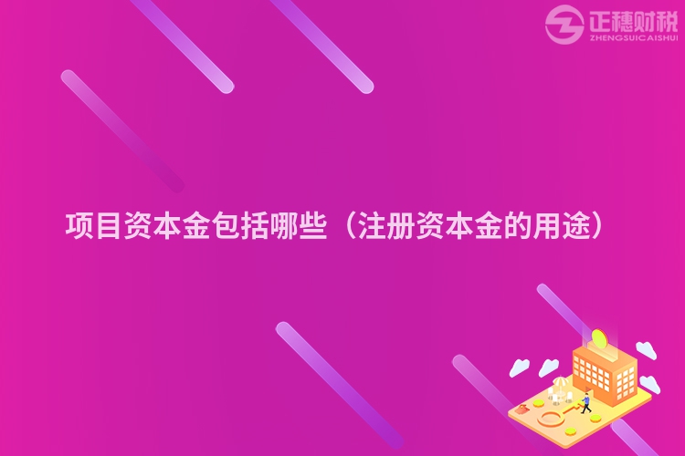 项目资本金包括哪些（注册资本金的用途）