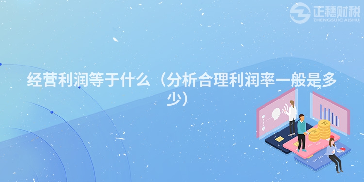经营利润等于什么（分析合理利润率一般是多少）